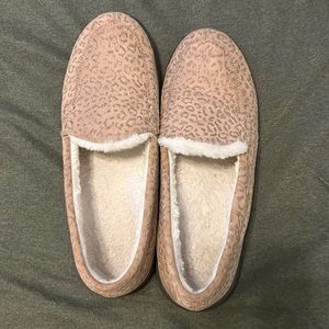 Cheetah slippers